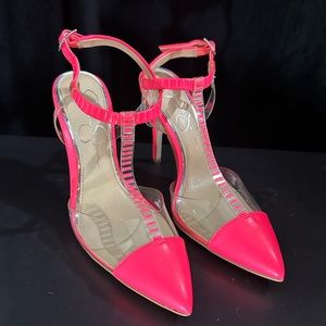 Jessica Simpson Hot Pink Pumps